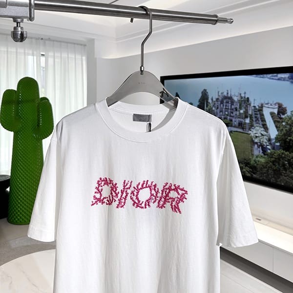 定番ディオール n級品 コラールロゴ Tシャツ der99387